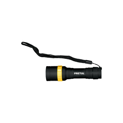 Linterna plástica, LED, 1 pila AAA, 40 lm, Pretul