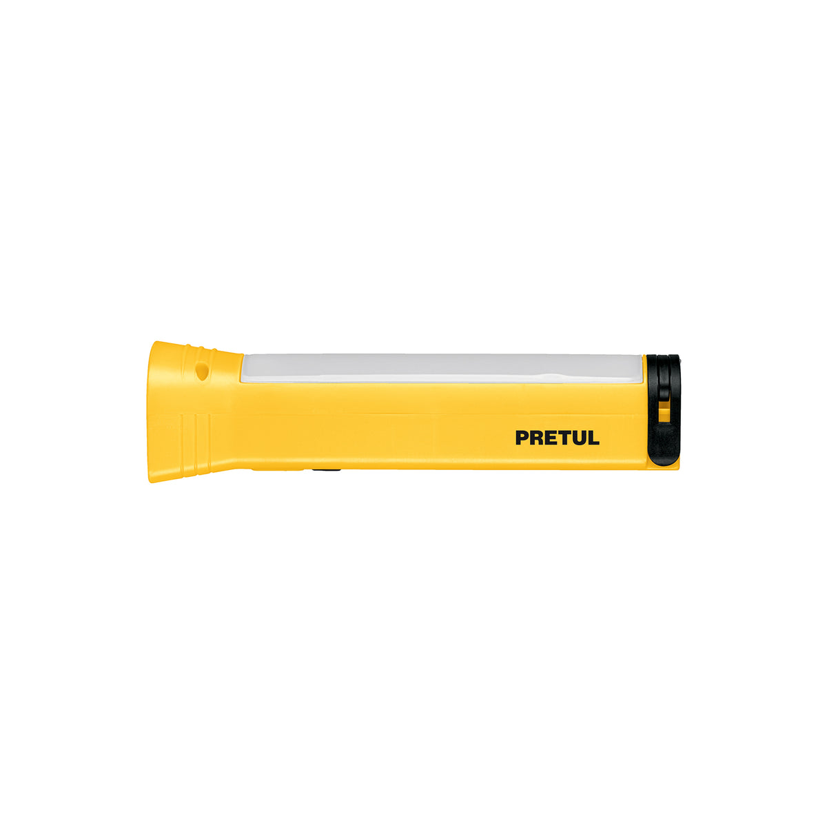 Linterna recargable con lámpara de emergencia, 230lm, Pretul
