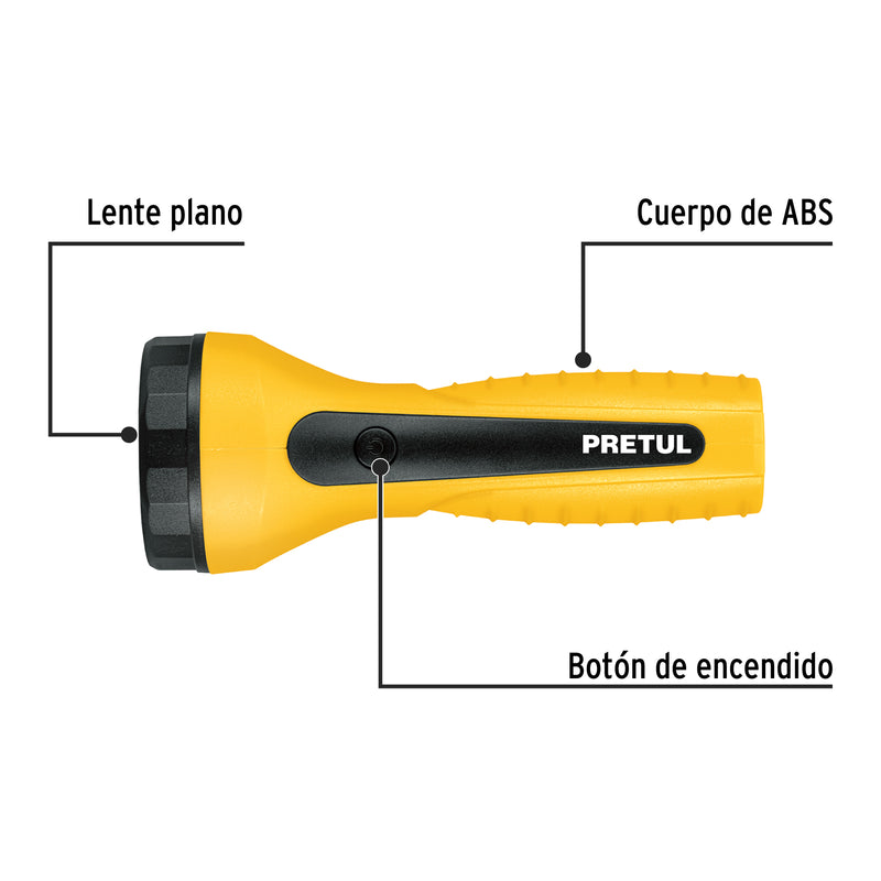 Linterna recargable de LED, 30 lm, a granel, Pretul