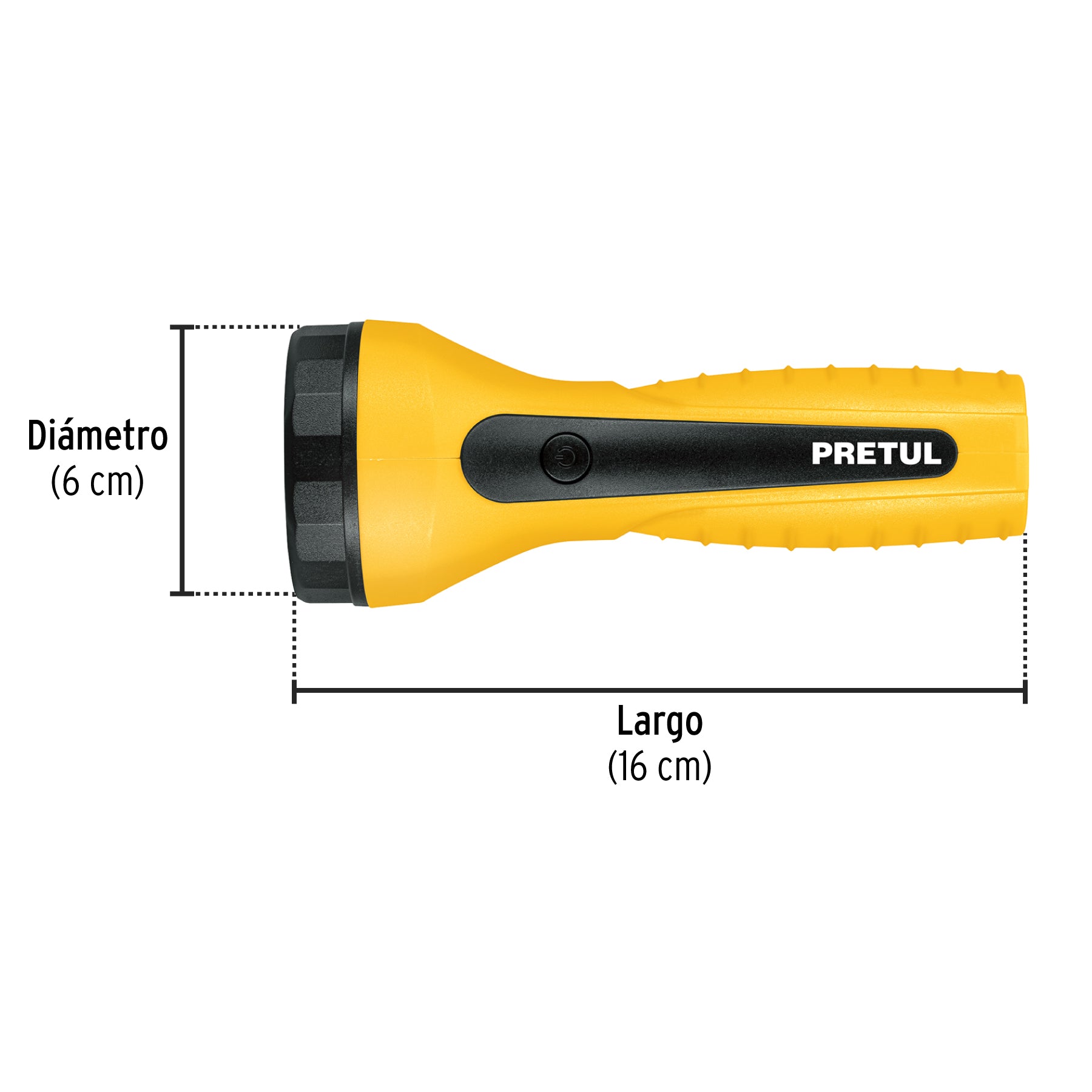 Linterna recargable de LED, 30 lm, a granel, Pretul
