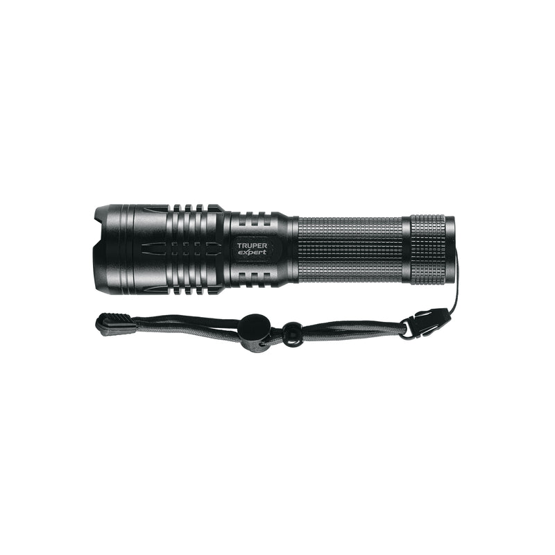 Linterna recargable, led cree, 300 lm, con 2 pilas D