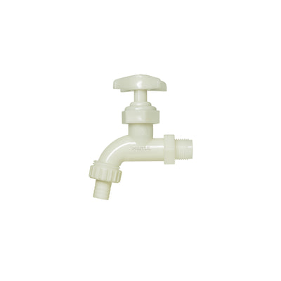 Llave de naríz para jardín, 59 gr, 1/2", plástica, Pretul