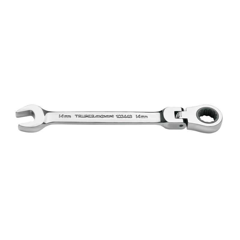 Llave combinada con matraca 14 mm flexible, Expert