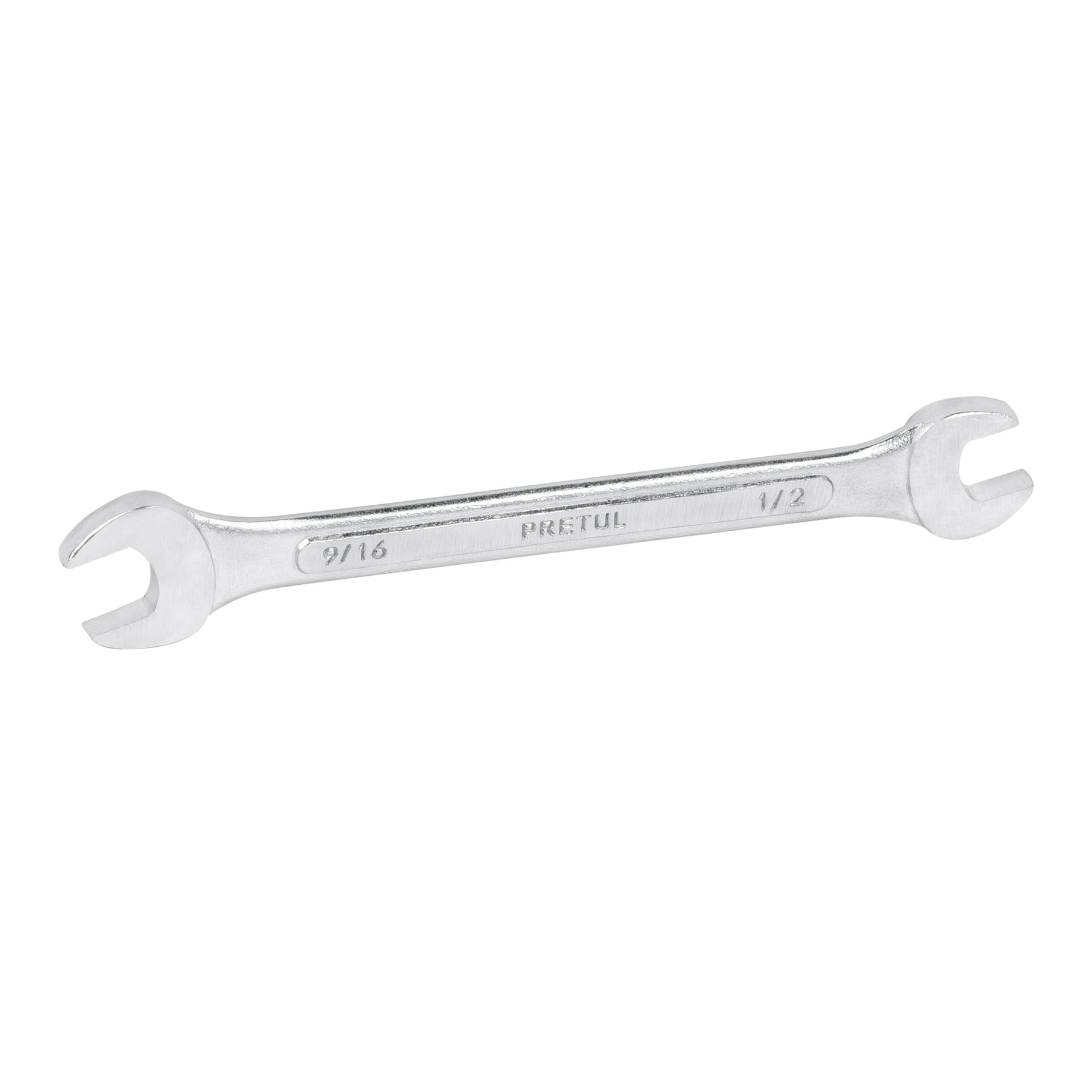 Llave española, 1/2 x 9/16" x 172 mm, pretul
