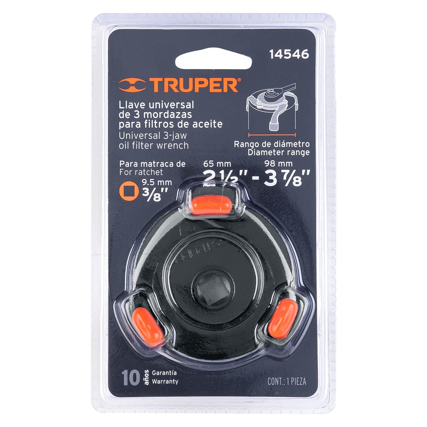 Llave de filtro universal