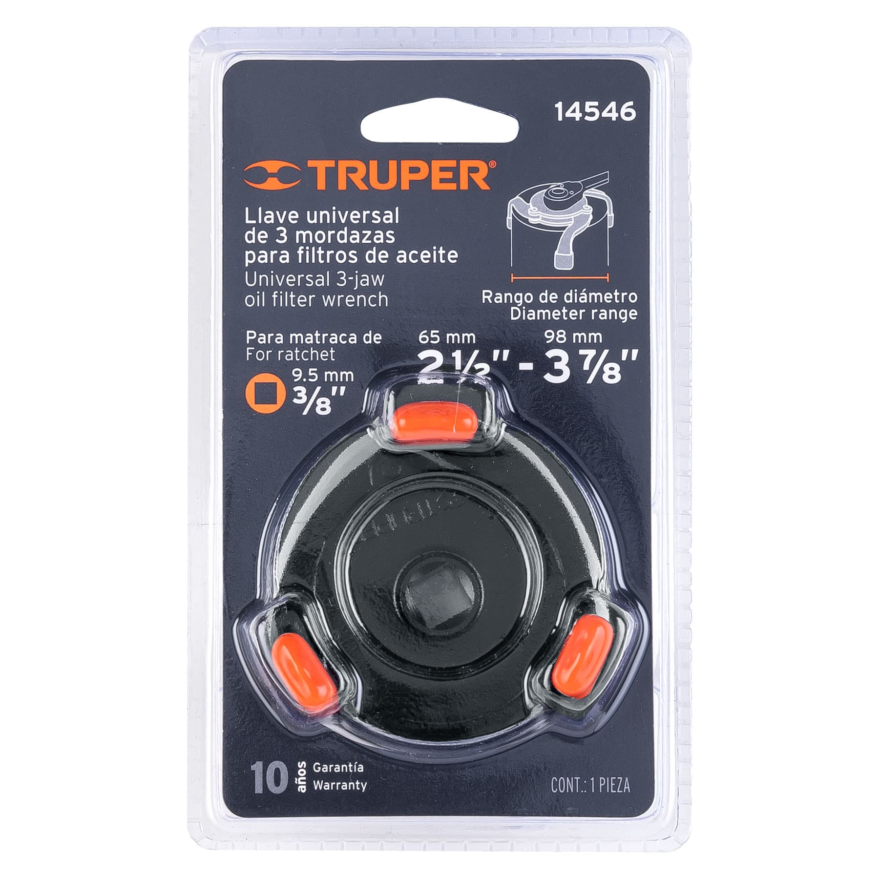 Llave de filtro universal