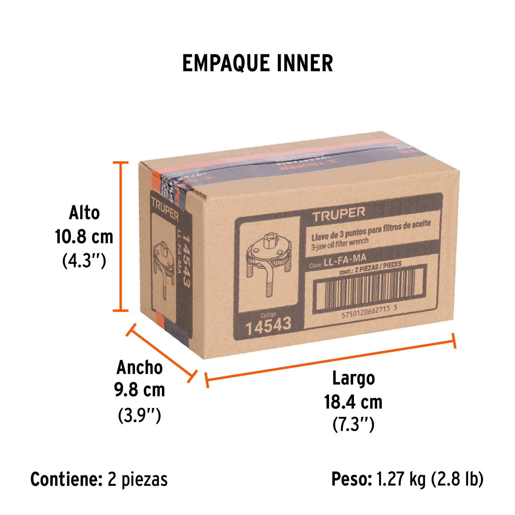 Llave de filtro de 3 puntos