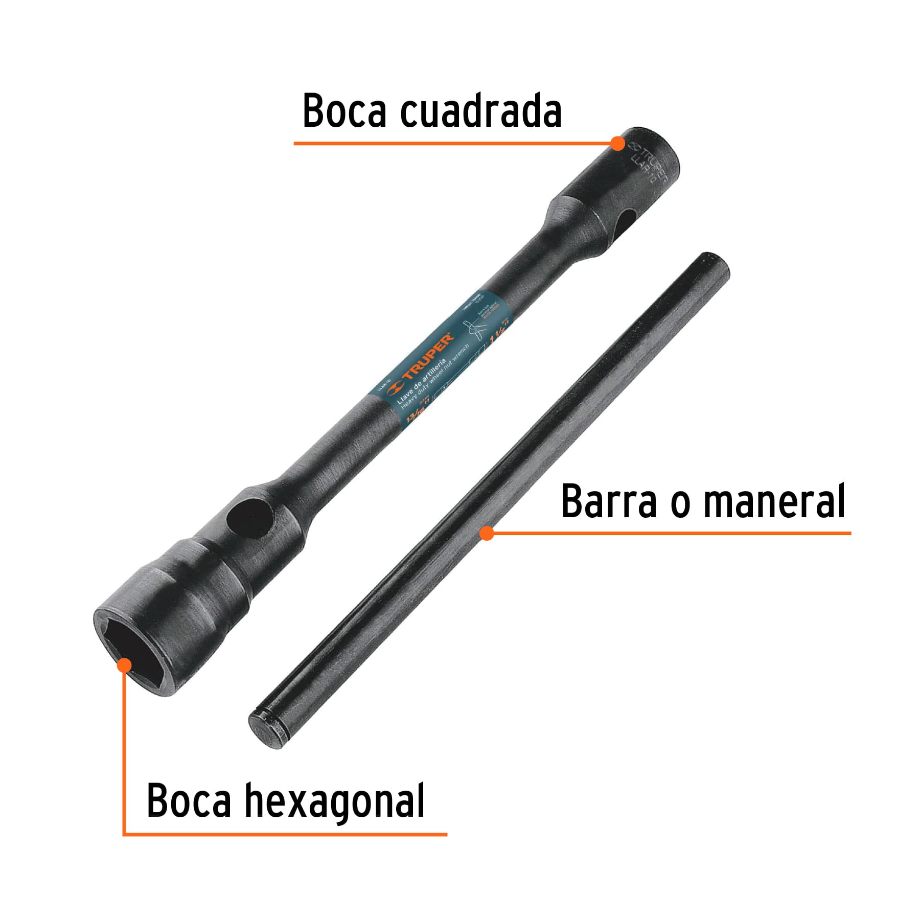 Llave de artillería 13/16 x 1-1/2"
