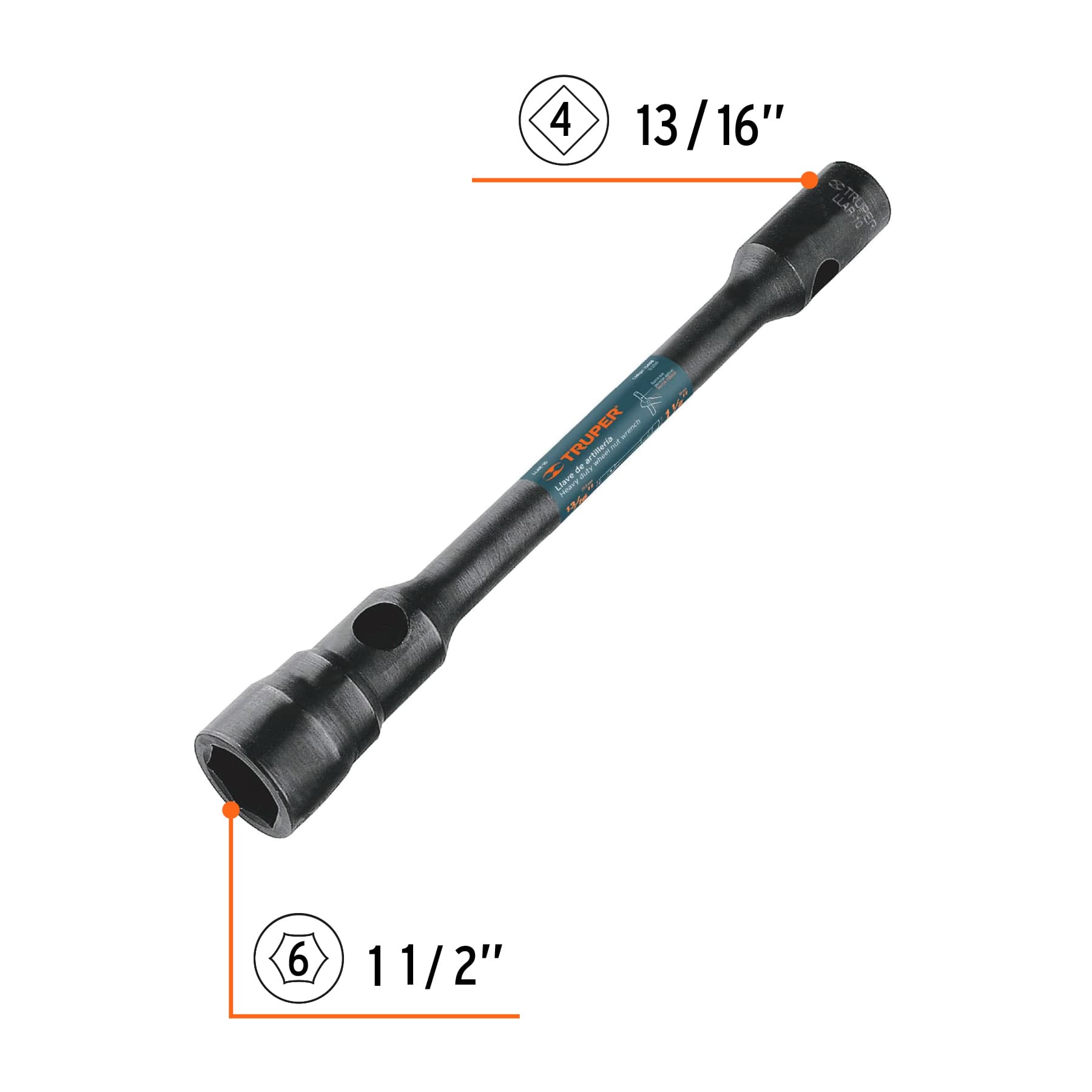 Llave de artillería 13/16 x 1-1/2"