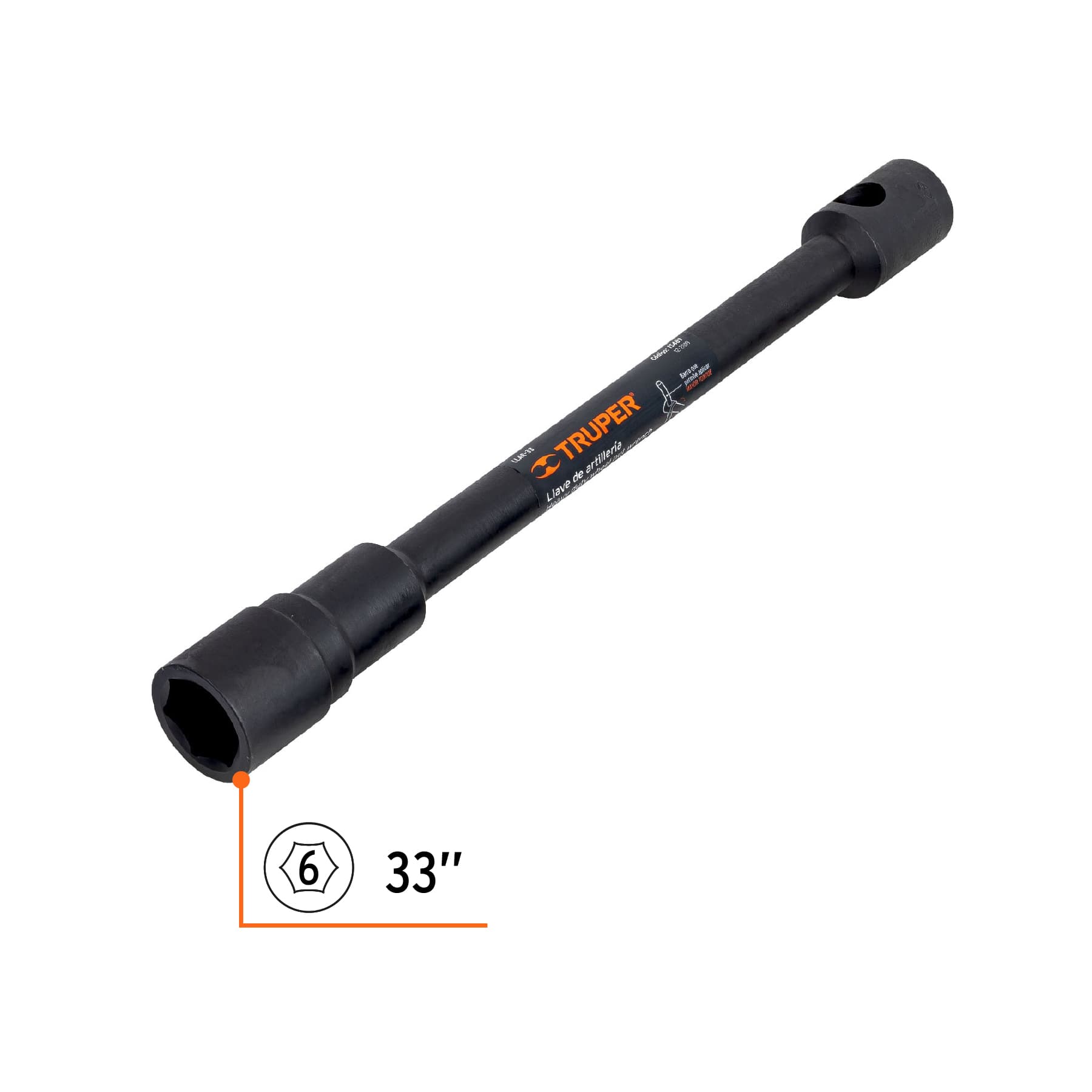 Llave de artillería 33 mm x 3/4"