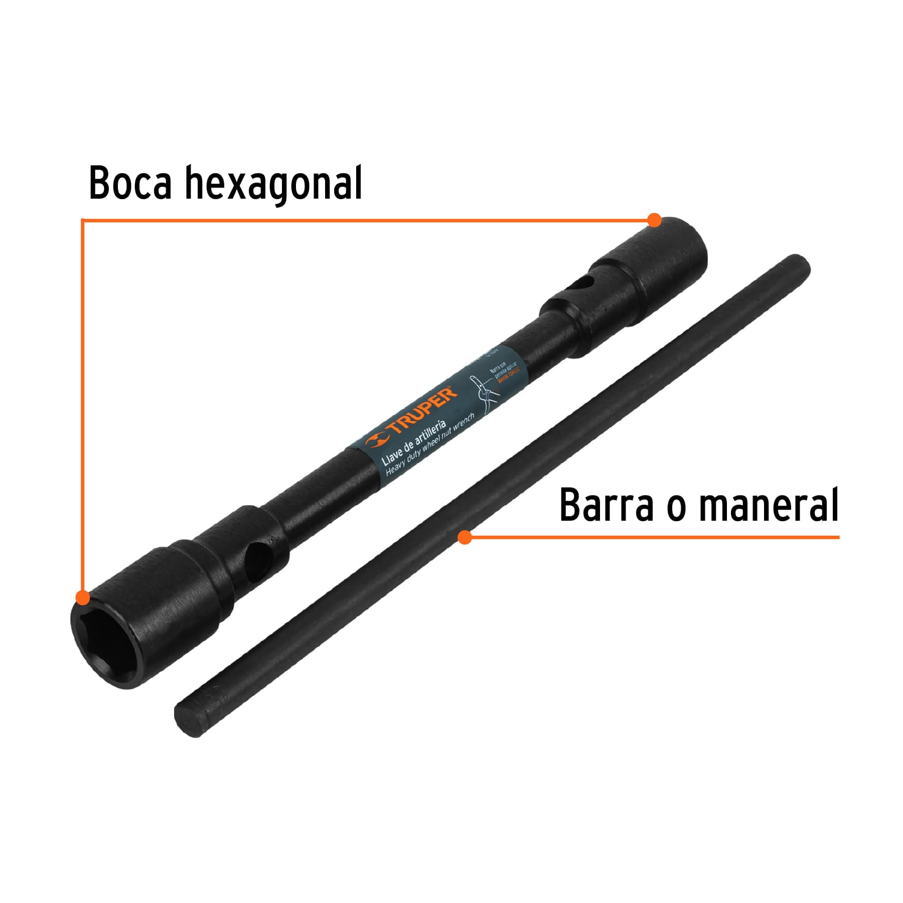 Llave de artillería 1-1/16 x 1-1/4"