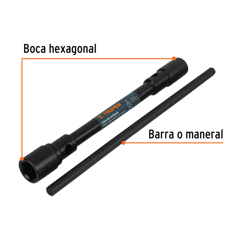 Llave de artillería 1-1/16 x 1-1/4"