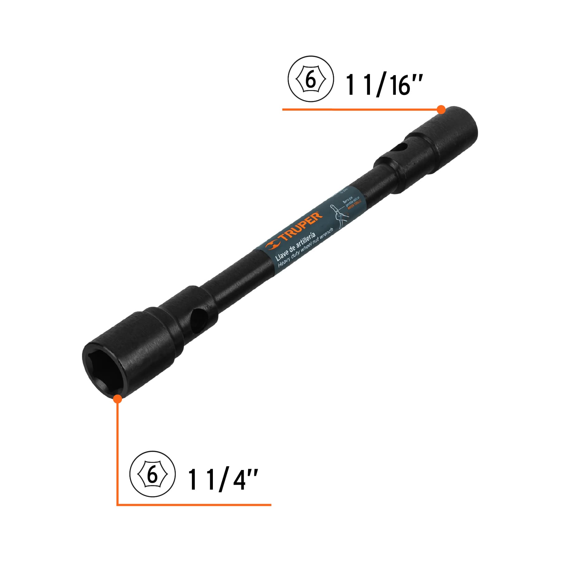 Llave de artillería 1-1/16 x 1-1/4"