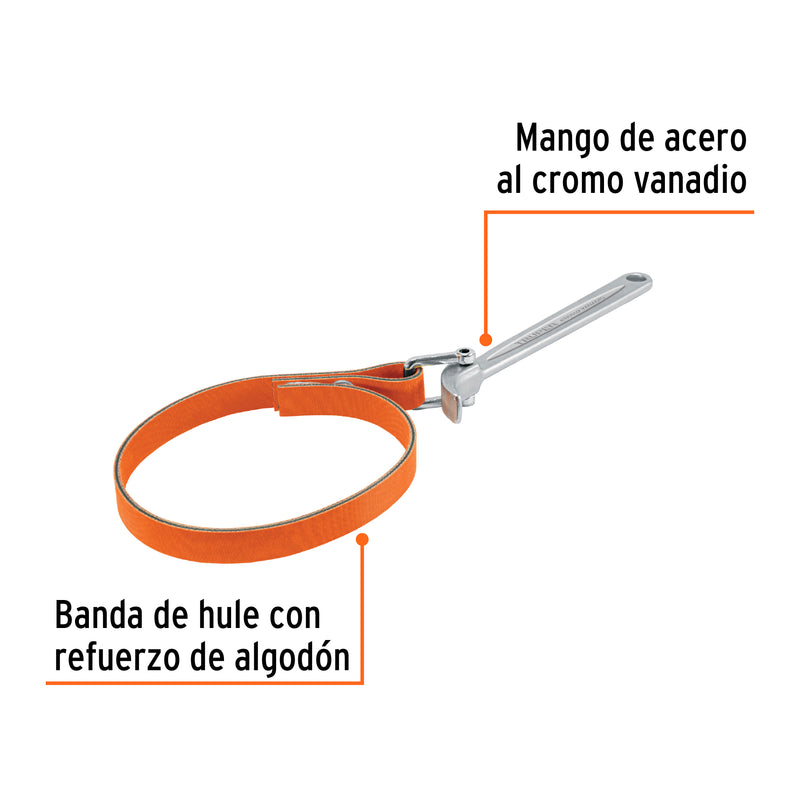 Llave de banda, 235 mm