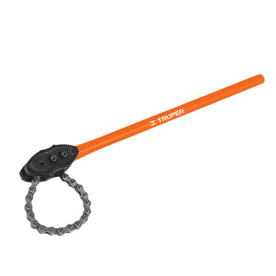 Llave de cadena tipo caimán 710 mm, uso pesado