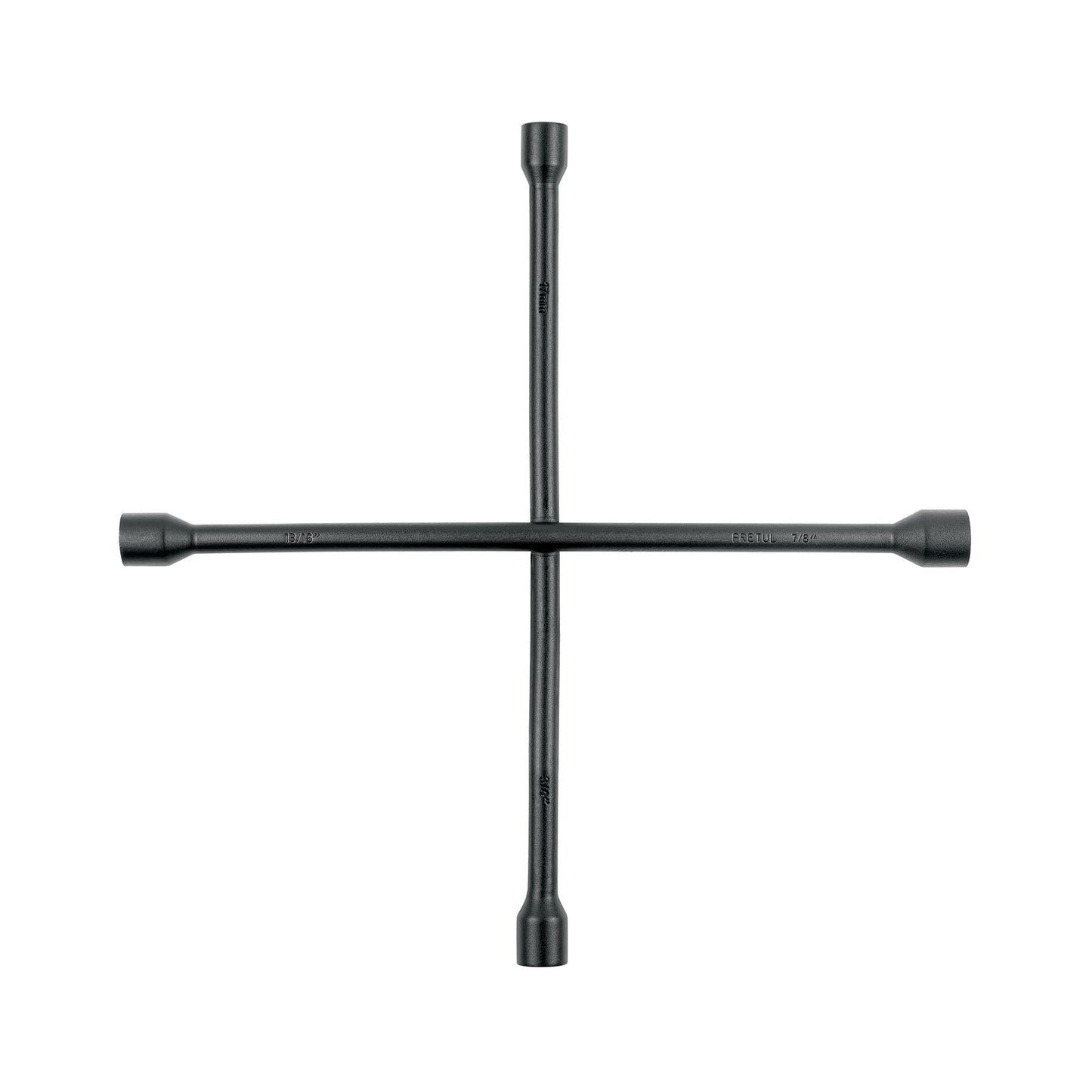 Llave de cruz para auto, 18", pretul