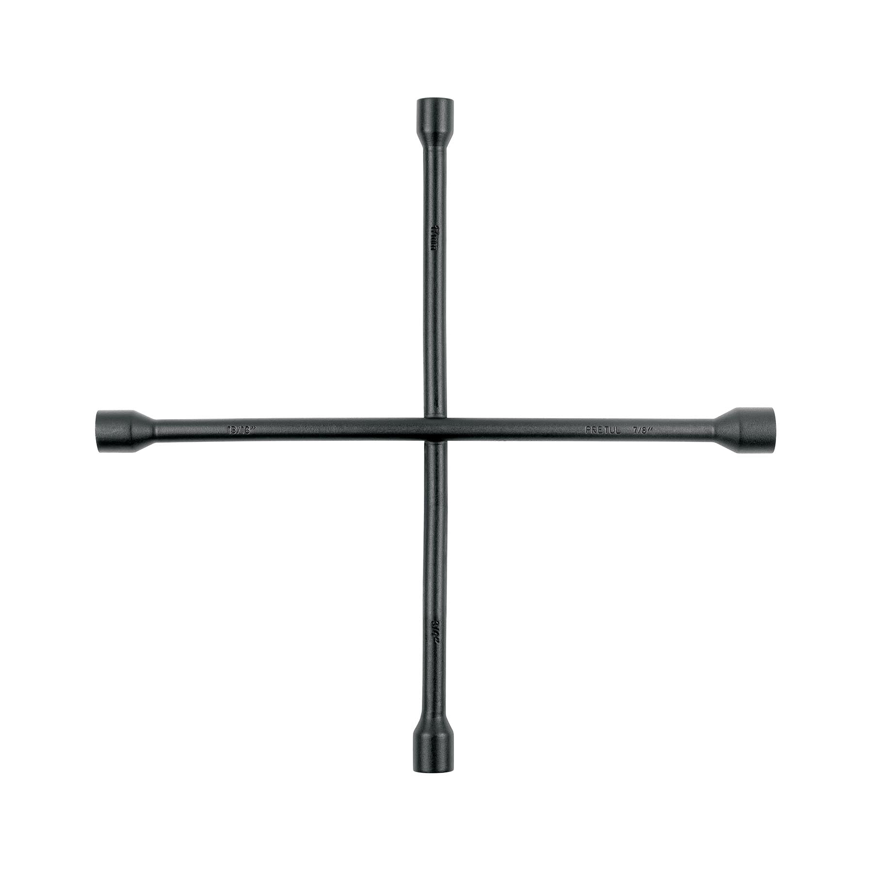 Llave de cruz para auto, 18", pretul