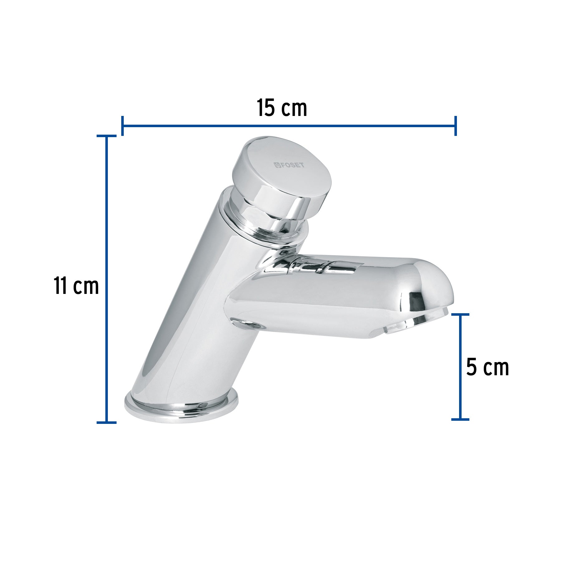 Llave temporizadora para lavabo, Foset