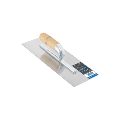 Llana canto recto 14', 10 remaches, mango de madera, Truper