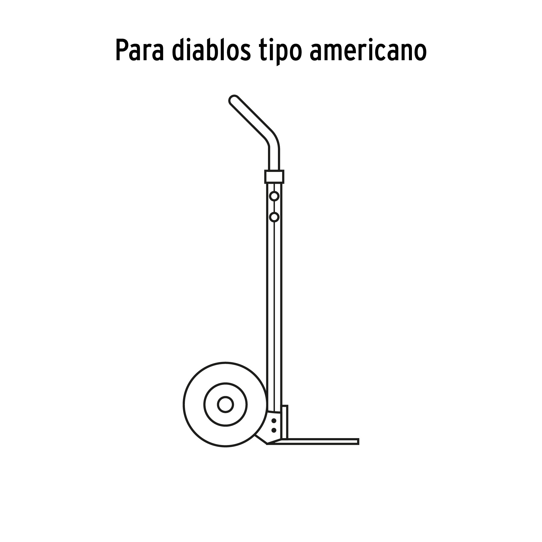 Llanta neumática con eje lateral, 10"