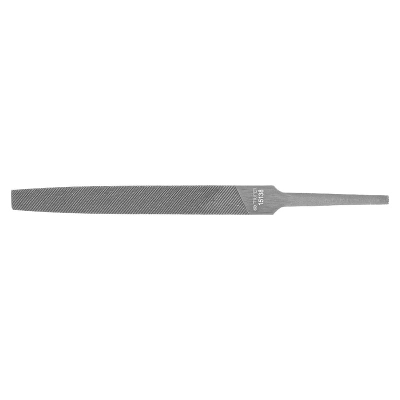 Lima plana, bastarda, 4"