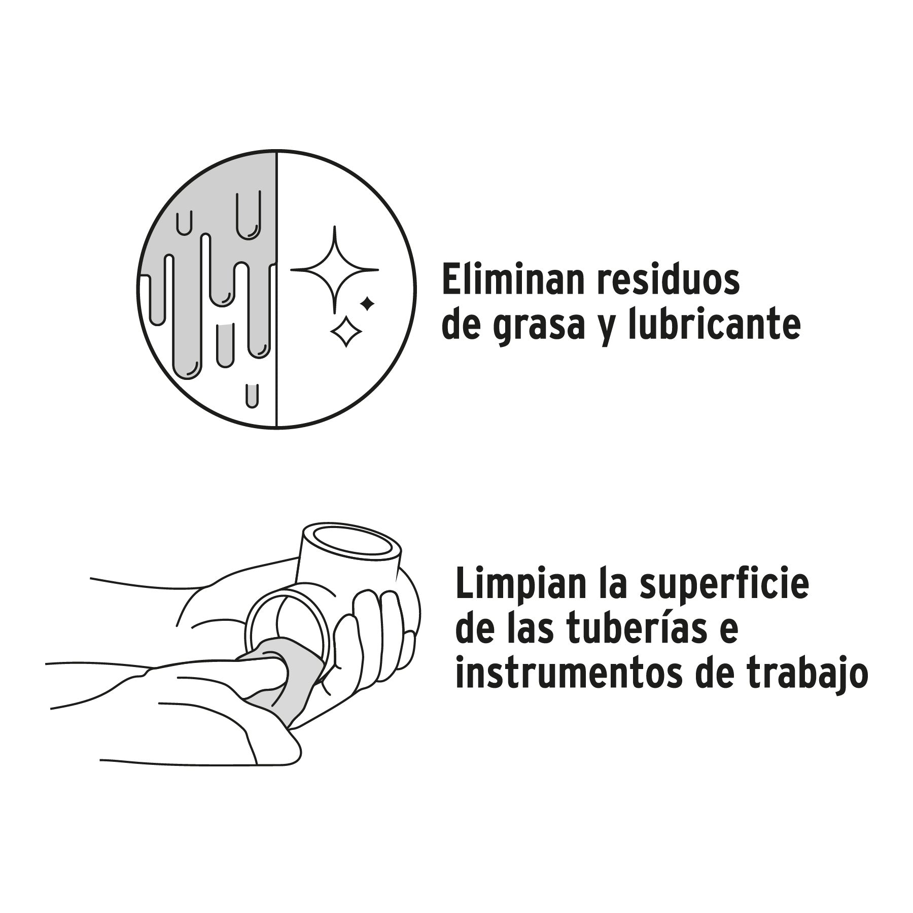 Limpiador para PVC y CPVC, lata 500ml, FOSET