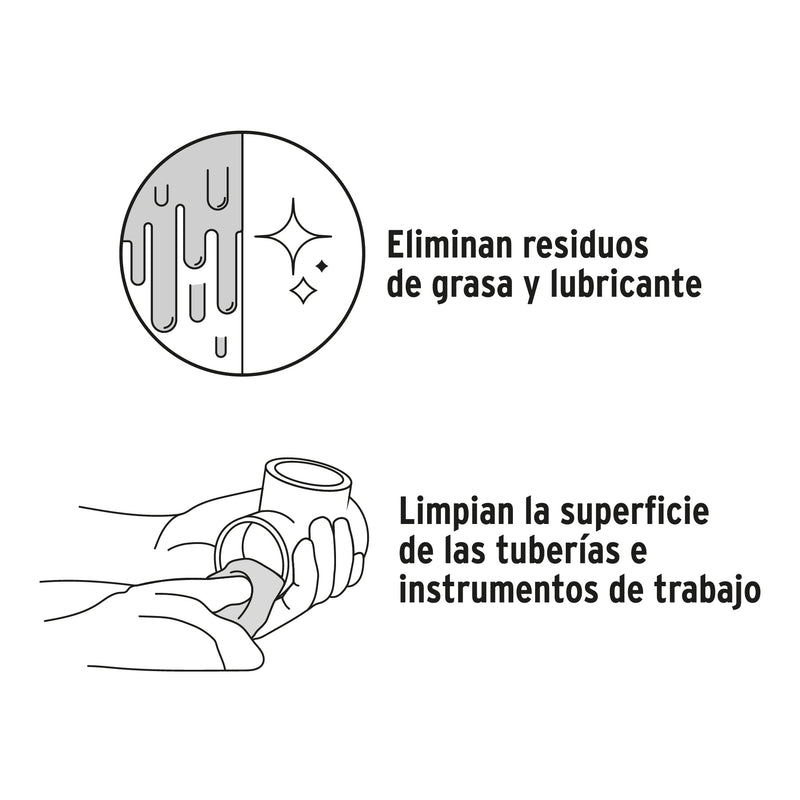 Limpiador para PVC y CPVC, lata 500ml, FOSET