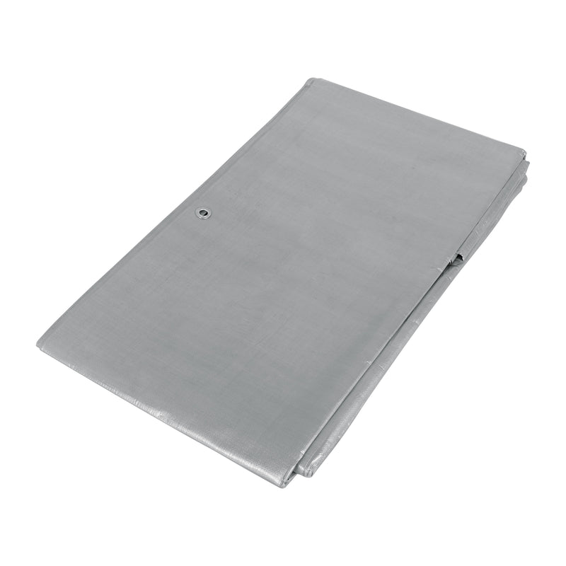 Lona reforzada, 3 x 4 m, gris
