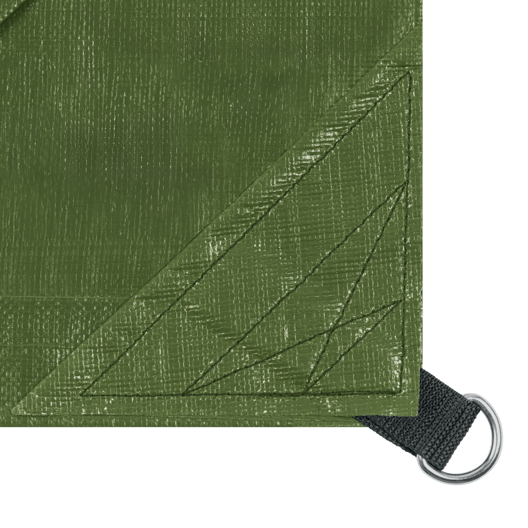 Lona uso rudo, verde olivo, 6 X 12 metros, Truper Expert