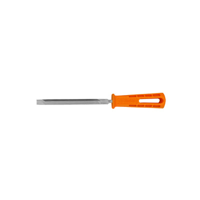 Lima triangulo pesado, 6", con mango