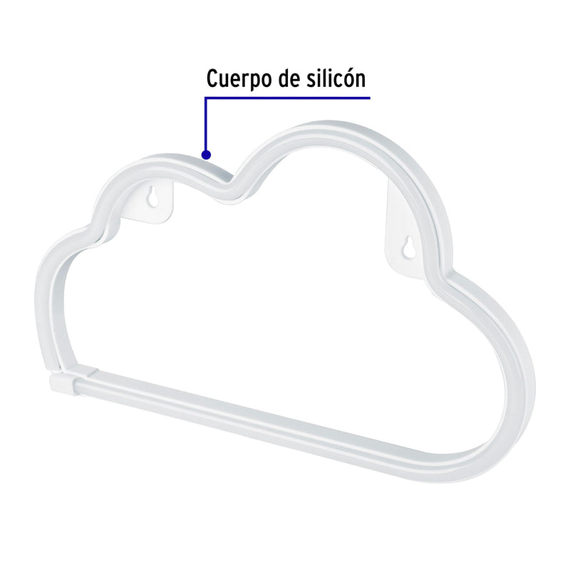 Luz de noche de LED nube neón, Volteck