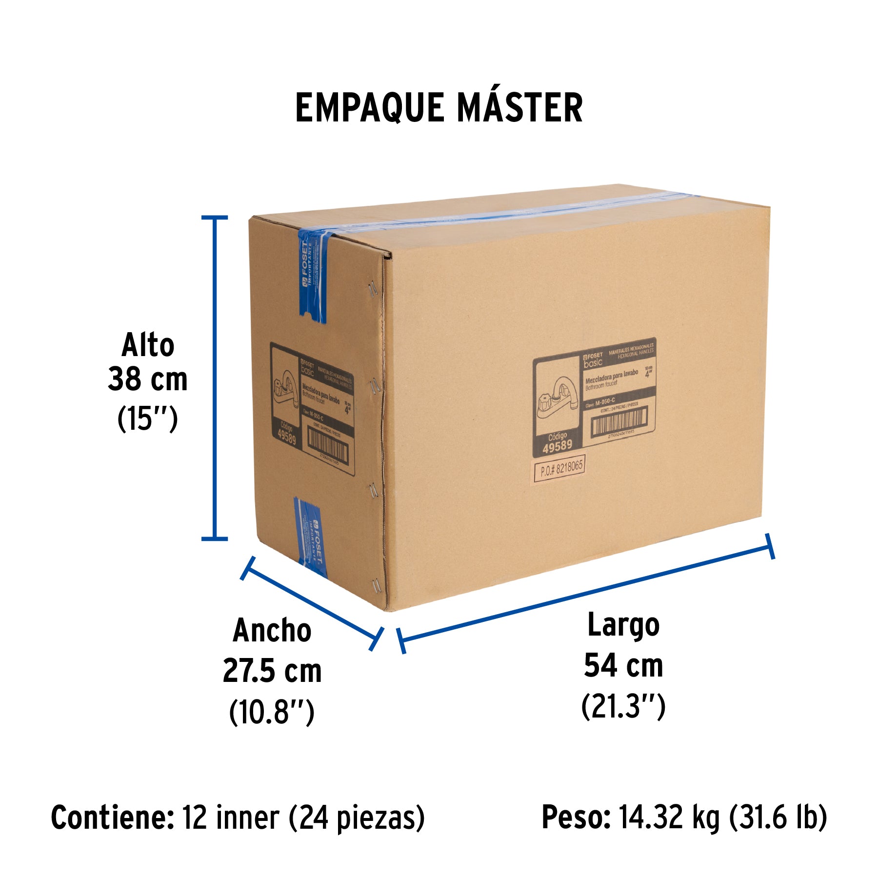 Mezcladora para lavabo, cuello curvo, compresión, Basic