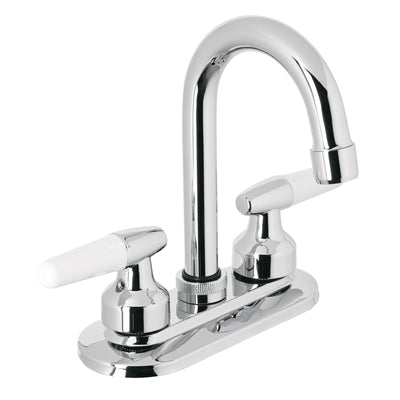 Mezcladora para lavabo, manerales cono, cuello bar, Basic
