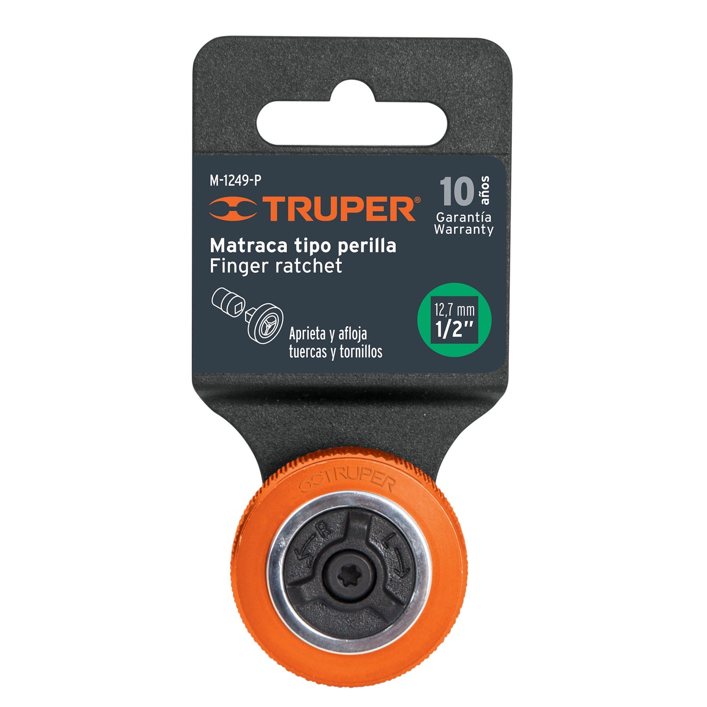 Matraca tipo perilla, cuadro 1/2"