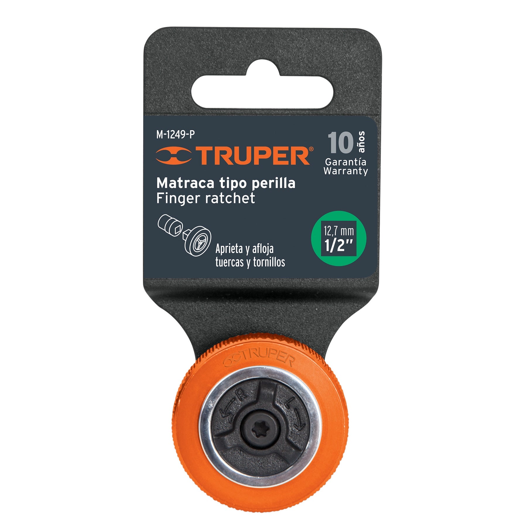 Matraca tipo perilla, cuadro 1/2"