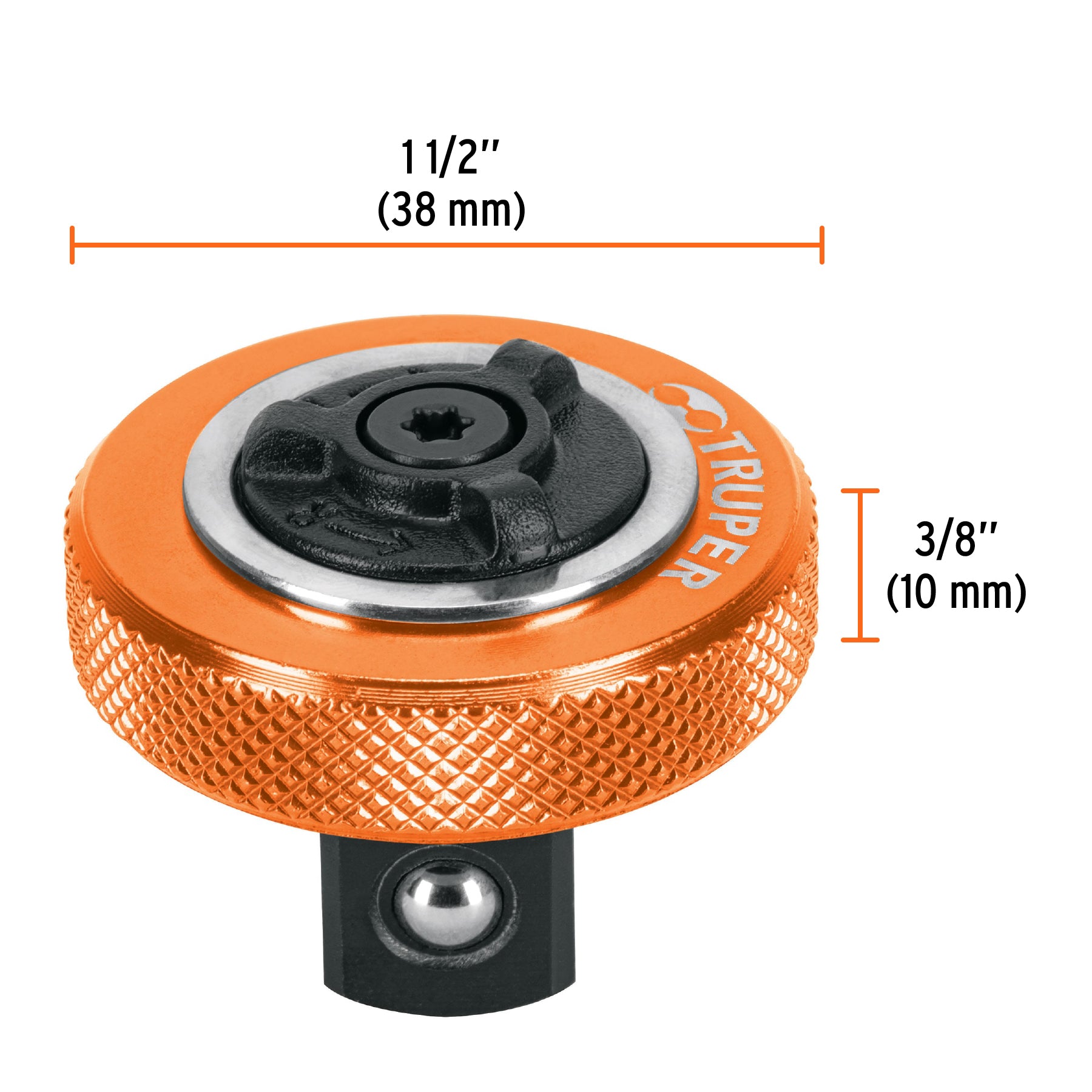 Matraca tipo perilla, cuadro 1/2"