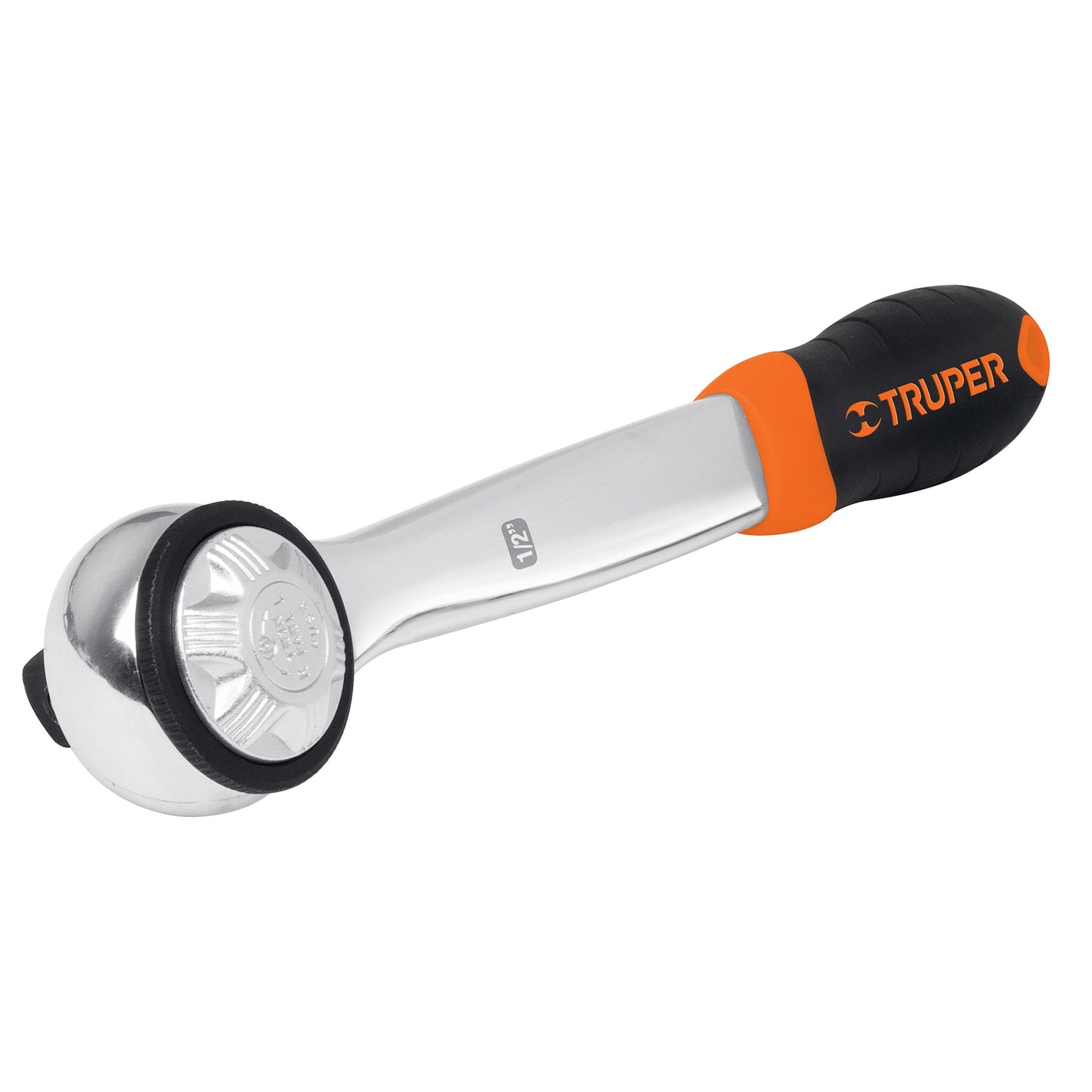 Matraca liberación rápida, cabeza redonda, cuadro 1/2"