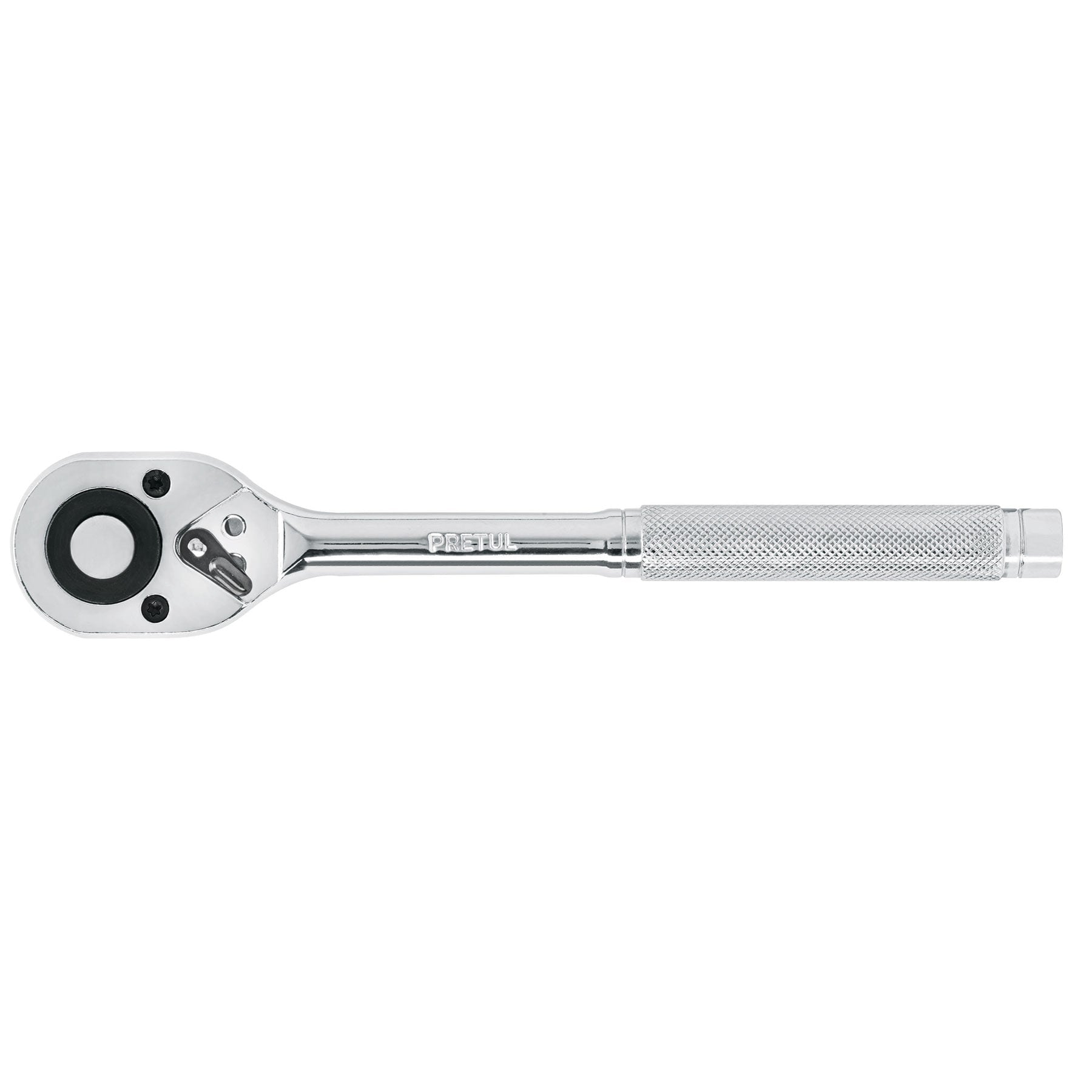 Matraca liberación rápida, cabeza pera, cuadro 1/2",Pretul