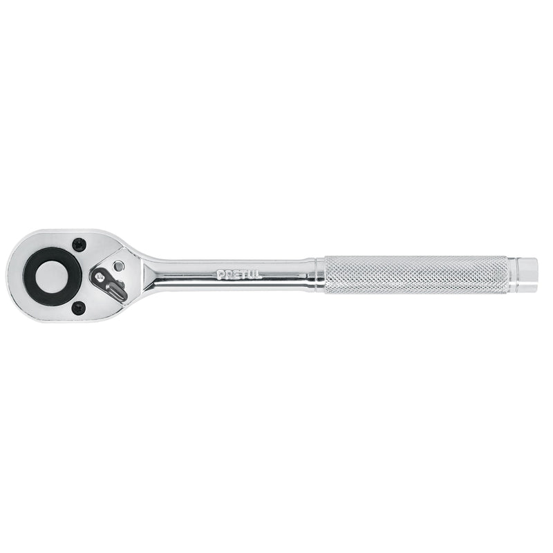 Matraca liberación rápida, cabeza pera, cuadro 1/2",Pretul