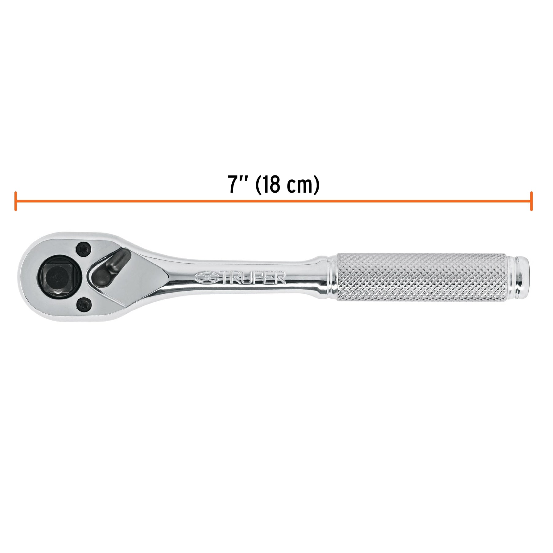 Matraca triple, cuadro 1/4", 3/8" y 1/2"