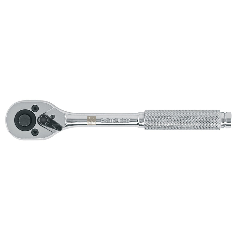 Matraca liberación rápida, cabeza de pera, cuadro 1/4"