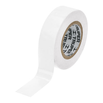Cinta de aislar blanco 19 mm x 9 m