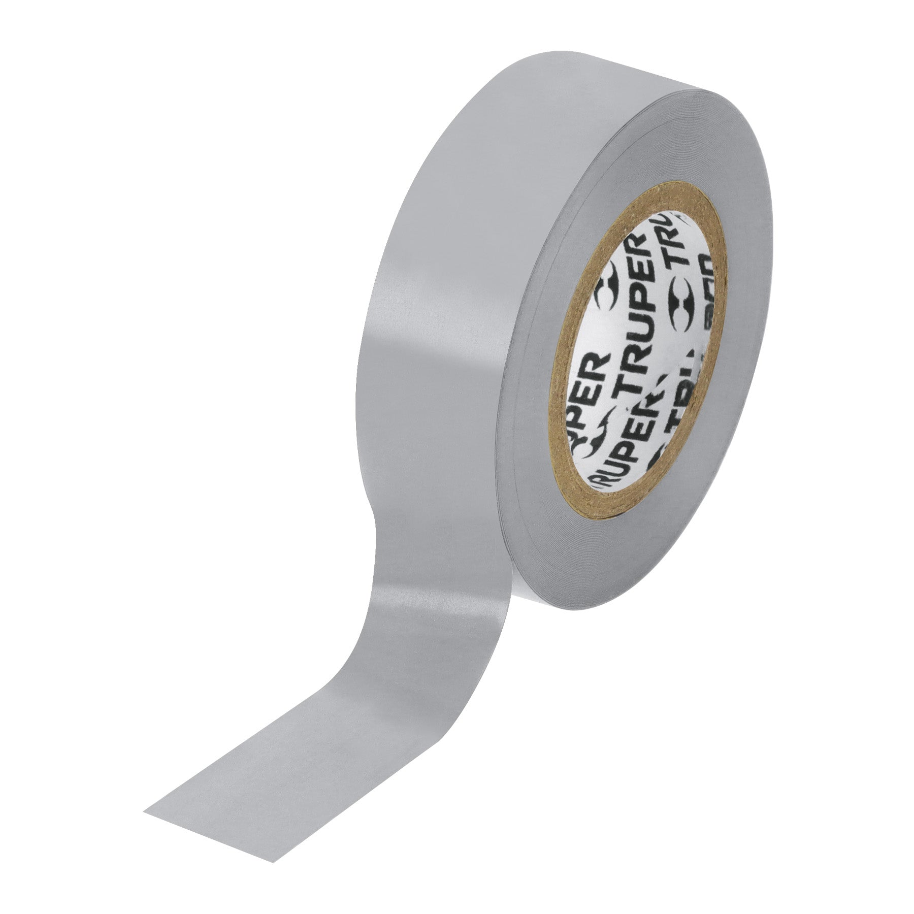Cinta de aislar gris 19 mm x 9 m