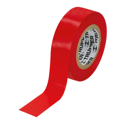 Cinta de aislar rojo 19 mm x 9 m