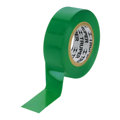 Cinta de aislar verde 19 mm x 9 m