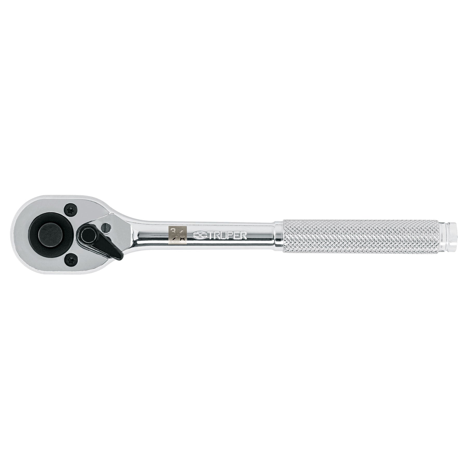 Matraca liberación rápida, cabeza de pera, cuadro 3/8"