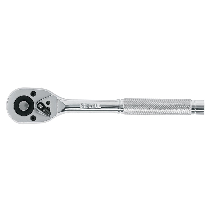 Matraca liberación rápida, cabeza pera, cuadro 3/8",Pretul