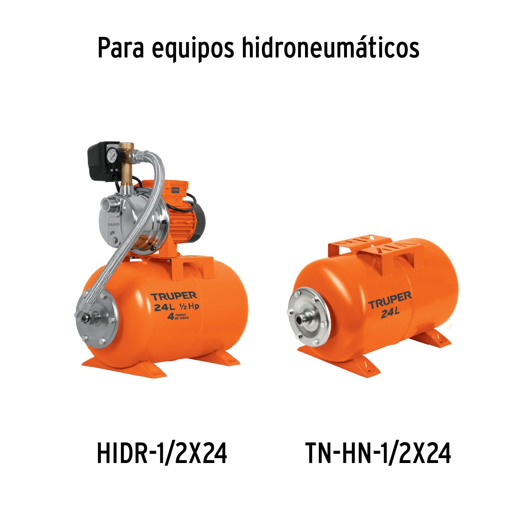 Membrana repuesto p/hidroneumático HIDR-1/2X24, Truper