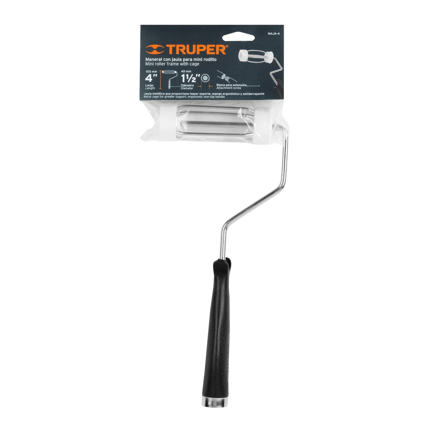 Mini-maneral con jaula, 4" x 38 mm