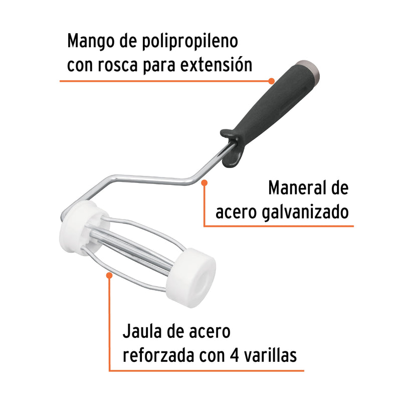 Mini-maneral con jaula, 4" x 38 mm